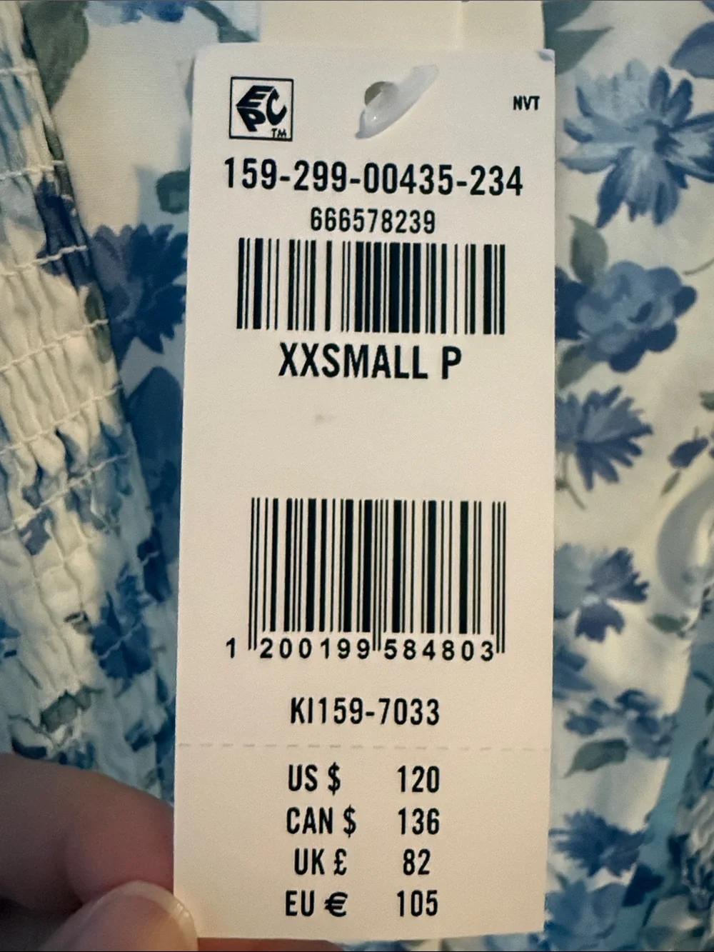 NWT Abercrombie & Fitch 100% Cotton A&F Dylan Bra-Free Midi Dress XXSP